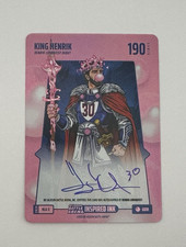 🔥 2026 Bo Jackson Battle 🏒 KING HENRIK #HLA-3 Henrik Lundqvist Gum Ink 🔥