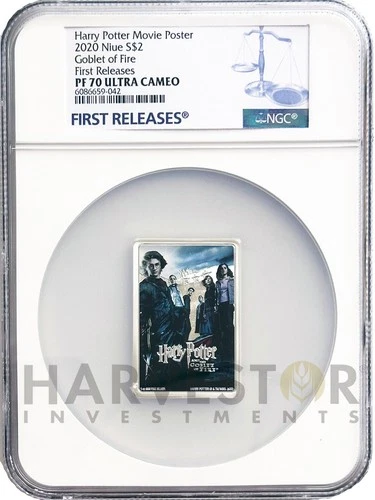 2020 HARRY POTTER AND THE GOBLET OF FIRE POSTER COIN - NGC PF70 FIRST RELEASES