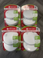 Set of 8 First Alert Smoke and Carbon Monoxide Alarm 10 Year Battery New Sealed