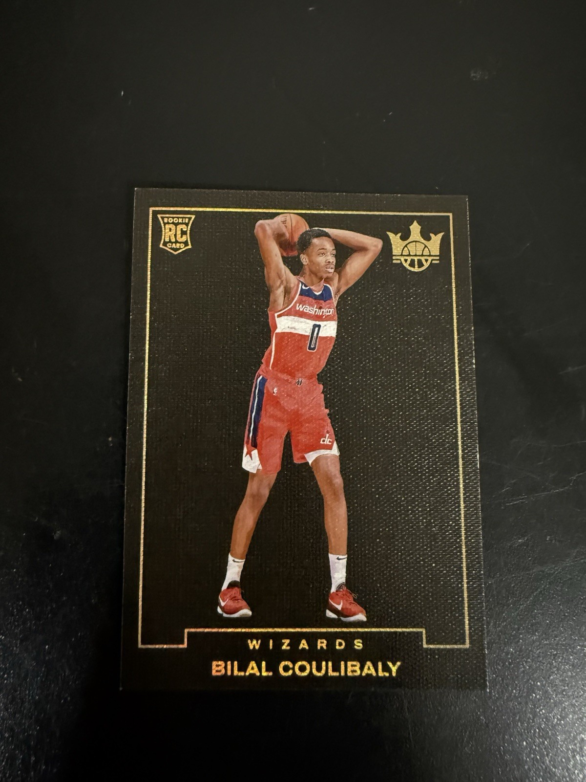 2023-24 Panini Court Kings Bilal Coulibaly Blank Slate RC Rookie #16 Wizards