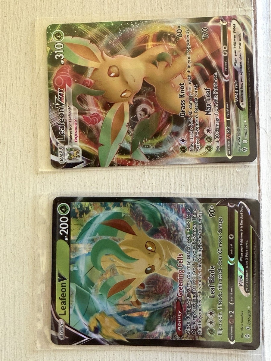 leafeon pokemon card vmax Leafeon VMAX Alt Art PSA CGC Beckett