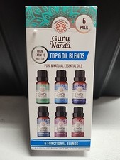 Essential Oil Blends Set of 6 - Natural Essential Oil Set, Aromatherapy Oil Bl