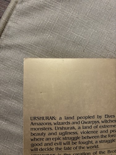 Urshurak 1979 Bros Hildebrandt and Jerry Nichols VG 1st Edition Paperback - Foto 8 di 18
