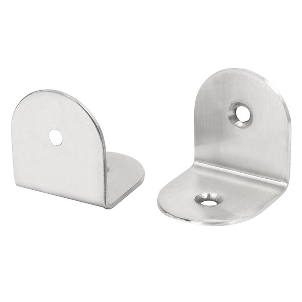 2Stk Winkelverbinder Lochwinkel Stuhlwinkel Lochplatte 40X40X37Mm Edelstahl-image