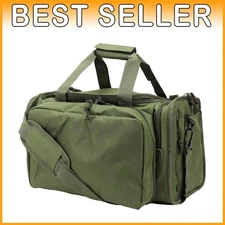 Tactical Range Bag with Removable Pistol Pouches