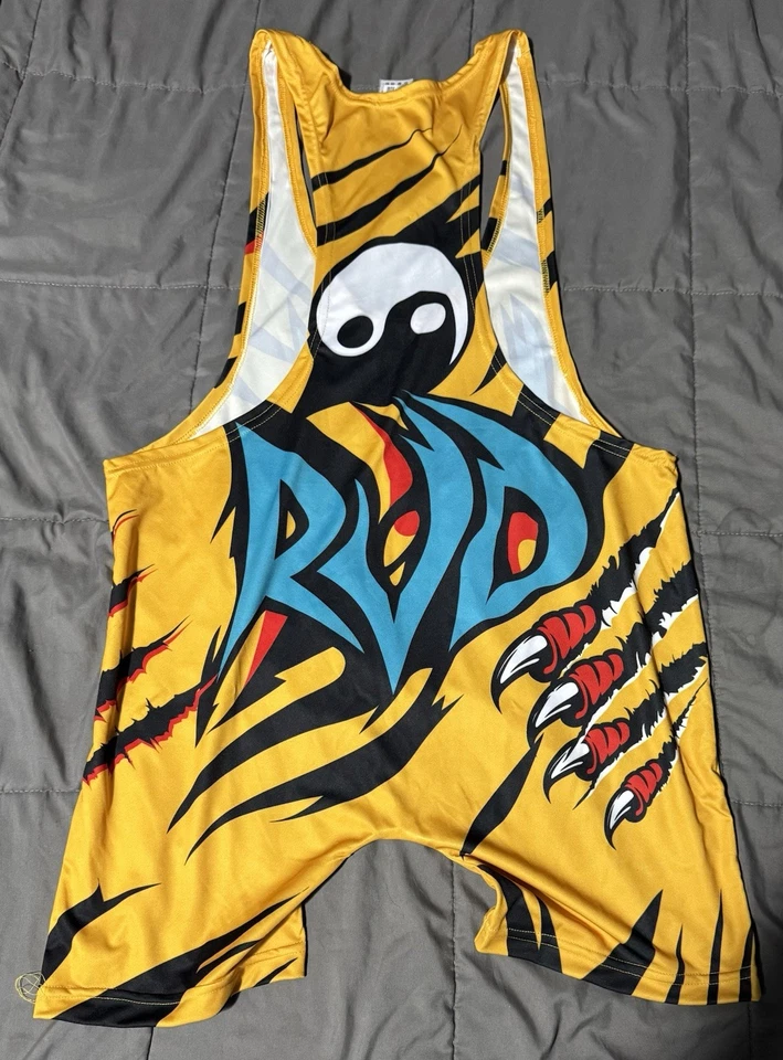 Rob Van Dam RVD Autographed WWE ECW Singlet Attire Signed Beckett BAS COA - Image 4 of 4