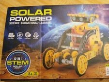 12-in-1 Solar Robot Toys STEM Project Educational Science Experiment NO. 567A