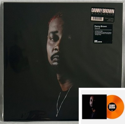 IN HAND!! Danny Brown Quaranta TRANSPARENT ORANGE Vinyl Me Please LP VMP/1000