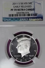2011 S NGC PF70 ULTRA CAMEO EARLY RELEASES KENNEDY SILVER HALF DOLLAR #B51888