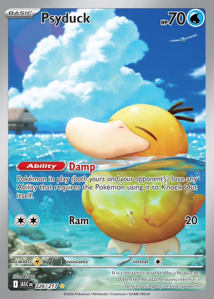 Ascended Heroes Pok&eacute;mon Cards, EX , Ultra Rare, Full Art, E
