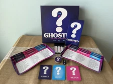 Ghosted the Game of Boo-Dunnit board game-Complete EUC
