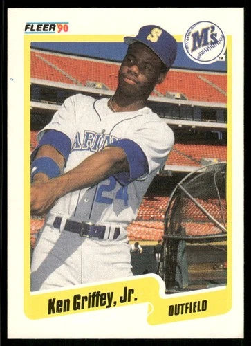 1990 Fleer Ken Griffey Jr. #513 Seattle Mariners