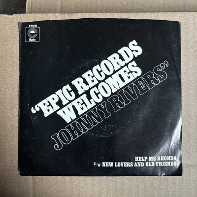 Johnny Rivers - Help Me Rhonda Promo 45 With Picture Sleeve Epic Records - image 1 of 4