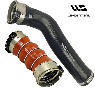 2x Ladeluftschlauch für BMW 5er F10 F11 535d / xDrive 11617805401-11617800145