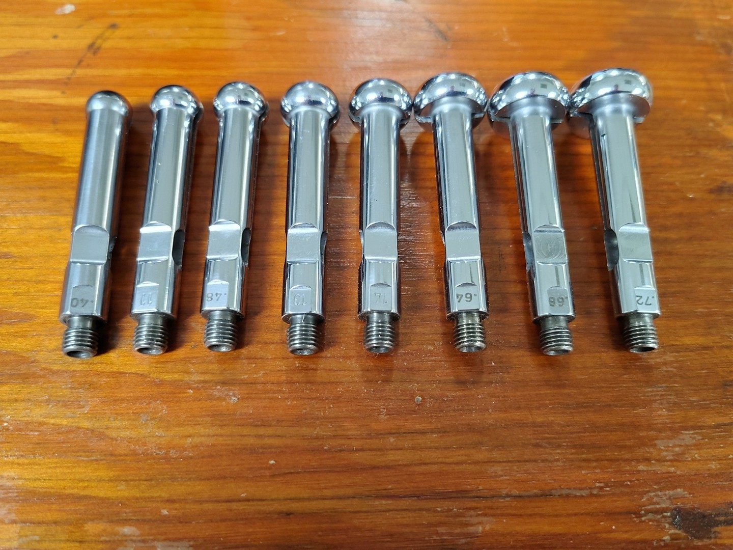 Mahr Intramess Dial Bore Gages.  2 Sets From .16"-.28" And .40"-.72" Very Good!