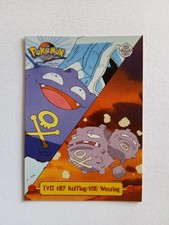 CARD TOPPS POKEMON TV ANIMATION EDITION 1999 ITA TV13 #109 KOFFING/#110 WEEZING