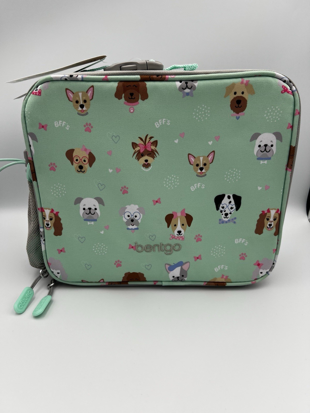 For Girls - Kids Insulated, Durable Lunchbox Tote Bag Puppy
