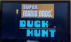 Nintendo NES Action Set CIB!! &iexcl;Con espuma, insertos y p&oacute;ster!!