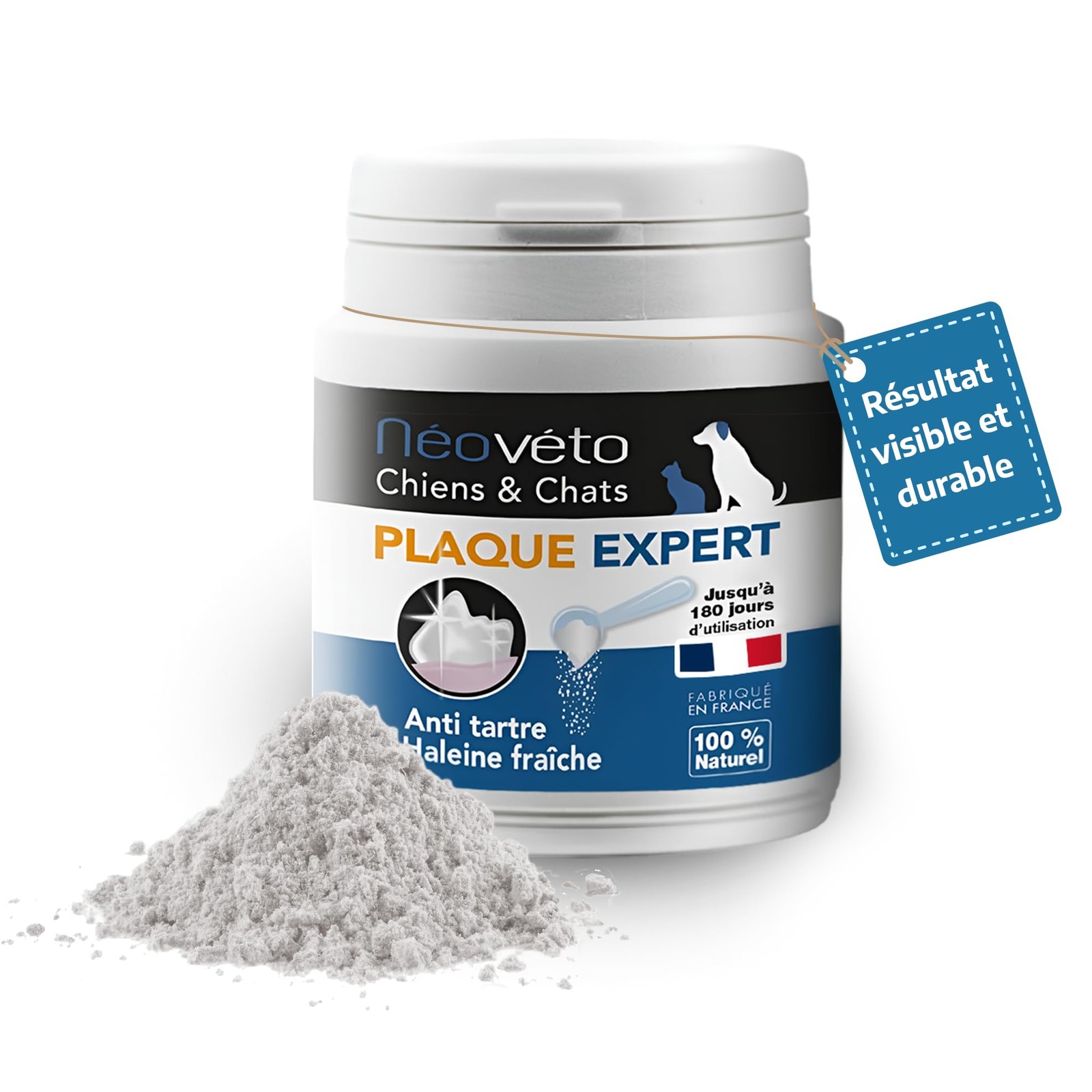 Anti plaque dentaire et tartre Plaque Expert 100G le soin efficace contre la mauvaise haleine