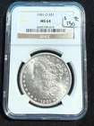 1901 O MORGAN DOLLAR NGC MS 64 019