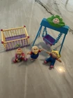Cabbagepatch Kids Vintage Figurines with Accessories Lot of 3