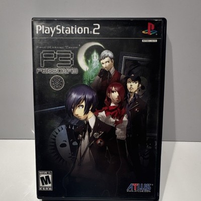 Shin Megami Tensei Persona 3 PS2 Cib Complete Manual Included Tested Rare Game