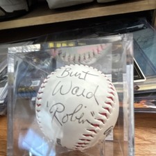 Burt Ward Autographed Official Major League Baseball PSA/DNA Certified Robin Burt Ward Autographed Official Major League Baseball PSA/DNA Certified Robin