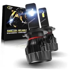  H7 Fog Lights Off-Road Bulb Ultra Mini Silent Fan, Plug & Play, Pack of 2 
