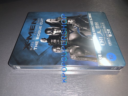 X-Men Days of Future Past Rogue Cut Steelbook Blu Ray Korea Release New Sealed - Picture 3 of 7