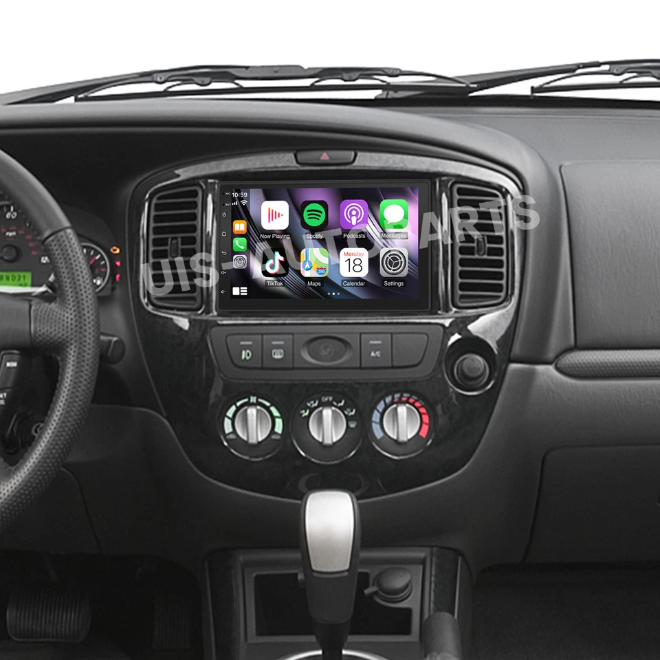 7'' Android 13 CarPlay For Mazda Tribute 2001-2006 Car Radio Stereo GPS + Camera - Image 4 of 4