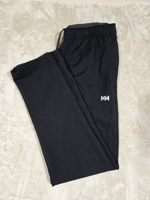 Helly Hansen HH Training Black Joggers Mens M Lightweight Gym Pants Activewear 