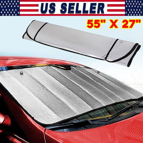 Foldable Auto Car Windshield Sun Shade Shield Cover Visor UV Block  Protector - Foto 5