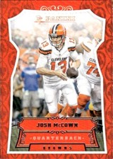 2016 Panini #88 Josh McCown Cleveland Browns