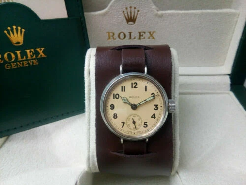 Rolex Silver Case Wristwatches