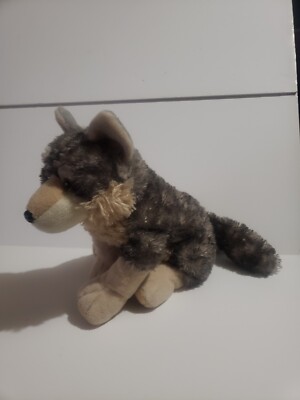 A88 Wild Republic Wolf Husky Dog Plush 12'' Stuffed Toy Lovey