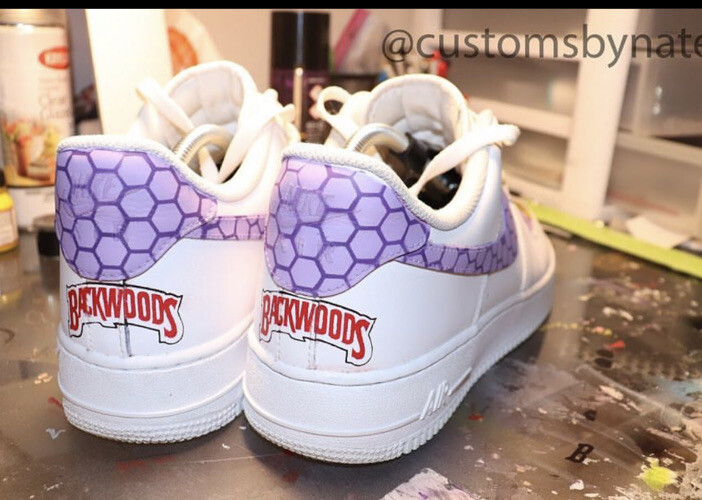 custom backwoods air force 1 size 10 | eBay