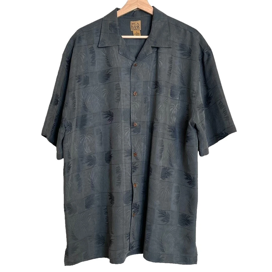 Poliéster Jos. A. Bank Floral Casual con Botones camisas para hombres