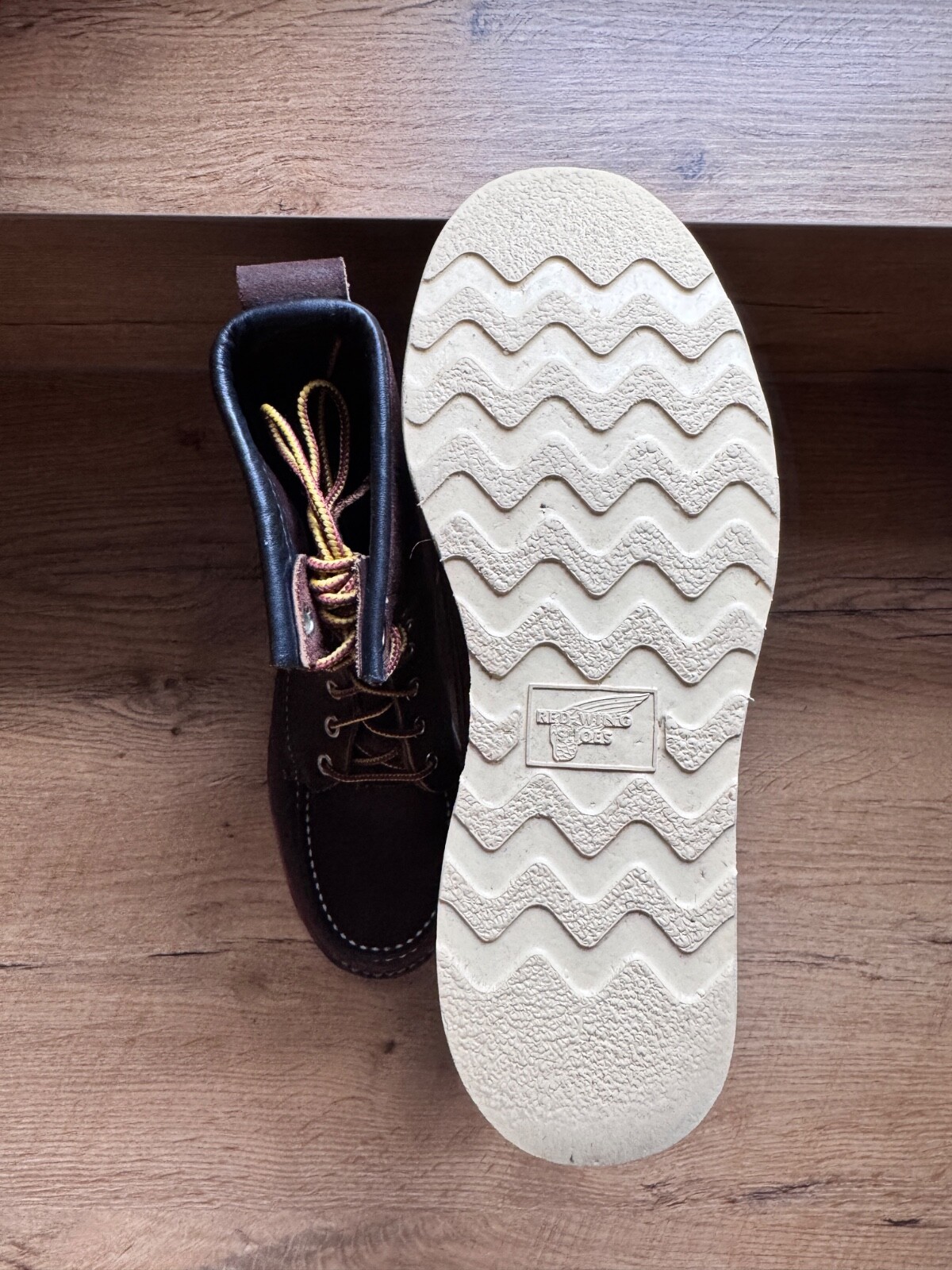 Red Wing 8120 Moc Toe Java Brown, Special Edition… - image 4