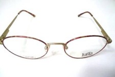 Logo Paris France LM 828 Antique Tortoise Eyeglass Frames 48-19 130 Lot 45A