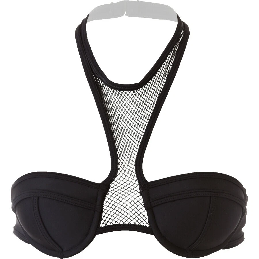 Купальник женский черный панк полиэстер