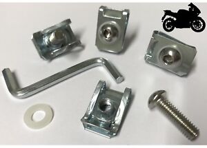 PANEL FASTENERS SPIRE CLIPS SPIRE CLIPS STAINLESS STEEL BOLTS MOTORCYCLE x10 PANEL FASTENERS SPIRE CLIPS SPIRE CLIPS STAINLESS STEEL BOLTS MOTORCYCLE x10