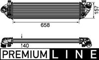 Mahle CI 198 000P LadeluftküHler FüR Volvo