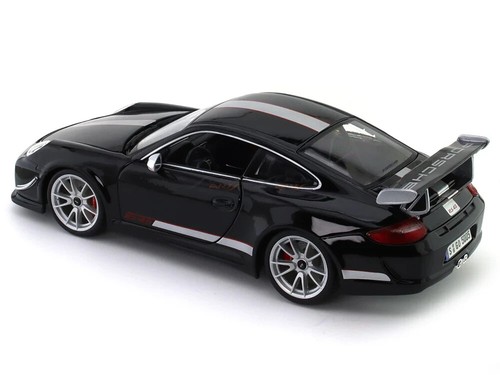 PORSCHE 911 (997) CARRERA GT3 RS 2.0 BLACK by MAISTO 1:18 FREE SHIPPING SALE - Picture 8 of 16
