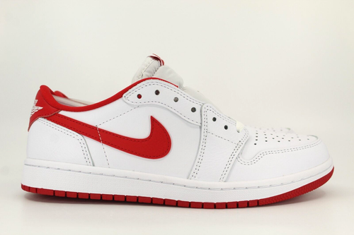 Nike Air Jordan 1 Retro Bajo OG Blanco Universidad Rojo Blanco CZ0790-161
