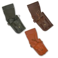 LEATHER RECURVE/LONGBOW SIDE/HIP/WAIST ARROW QUIVER BAG