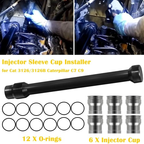 Injector Sleeve Cup Removal/Installer Tool For CAT 312/ 3126B Caterpillar - Picture 3 of 8