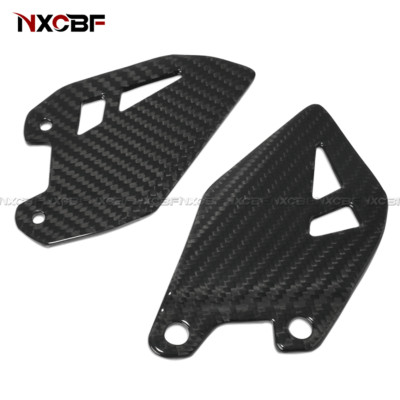 Für 2020+ Kawasaki Z H2/SE Kohlefaser Rearset Fußrastenhalterung Fersenschutz...