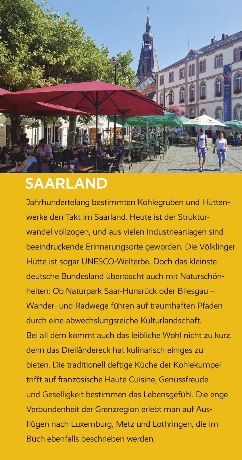 Thumbnail - Reiseführer Saarland Sabine Herre 9783897945968