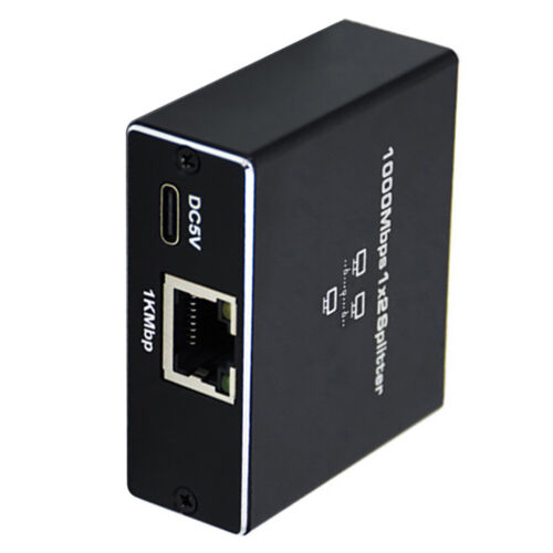 1 bis 2 Ethernet-Splitter, 1000 Mbit/s, RJ45-Splitter, LAN-Splitter für Cat5/5e/ - Bild 2 von 10