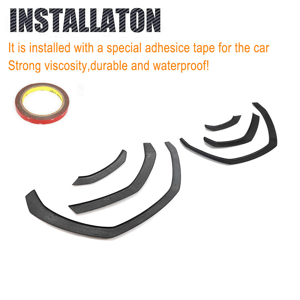 For Lamborghini Urus 2018-2021 REAL CARBON Wheel Eyebrow Arch Fender Flare Cover